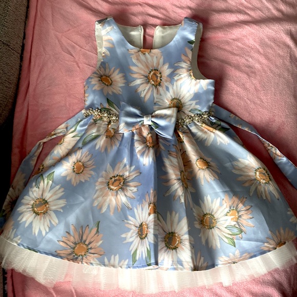 Beautiful Princess Couture Size 2t Dress. Worn only for a photo shoot. Precious! - Picture 1 of 2